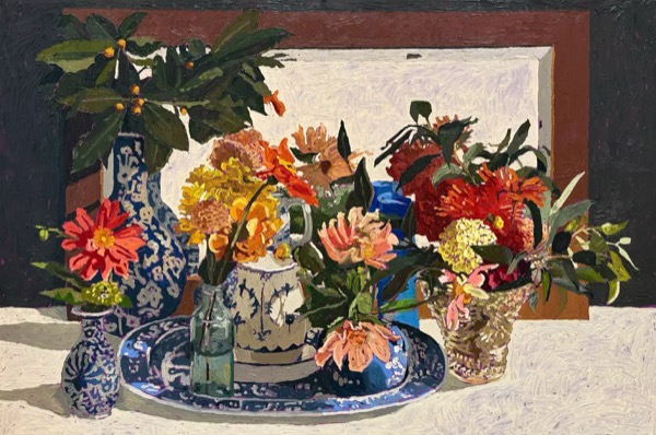 Still Life with Flowers and Aeroguard
