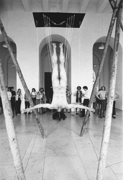 Event For Stretched Skin No.4, Art Academy, Munich, 8 August 1977