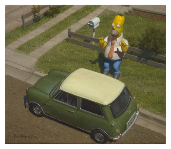 Homer and the mini