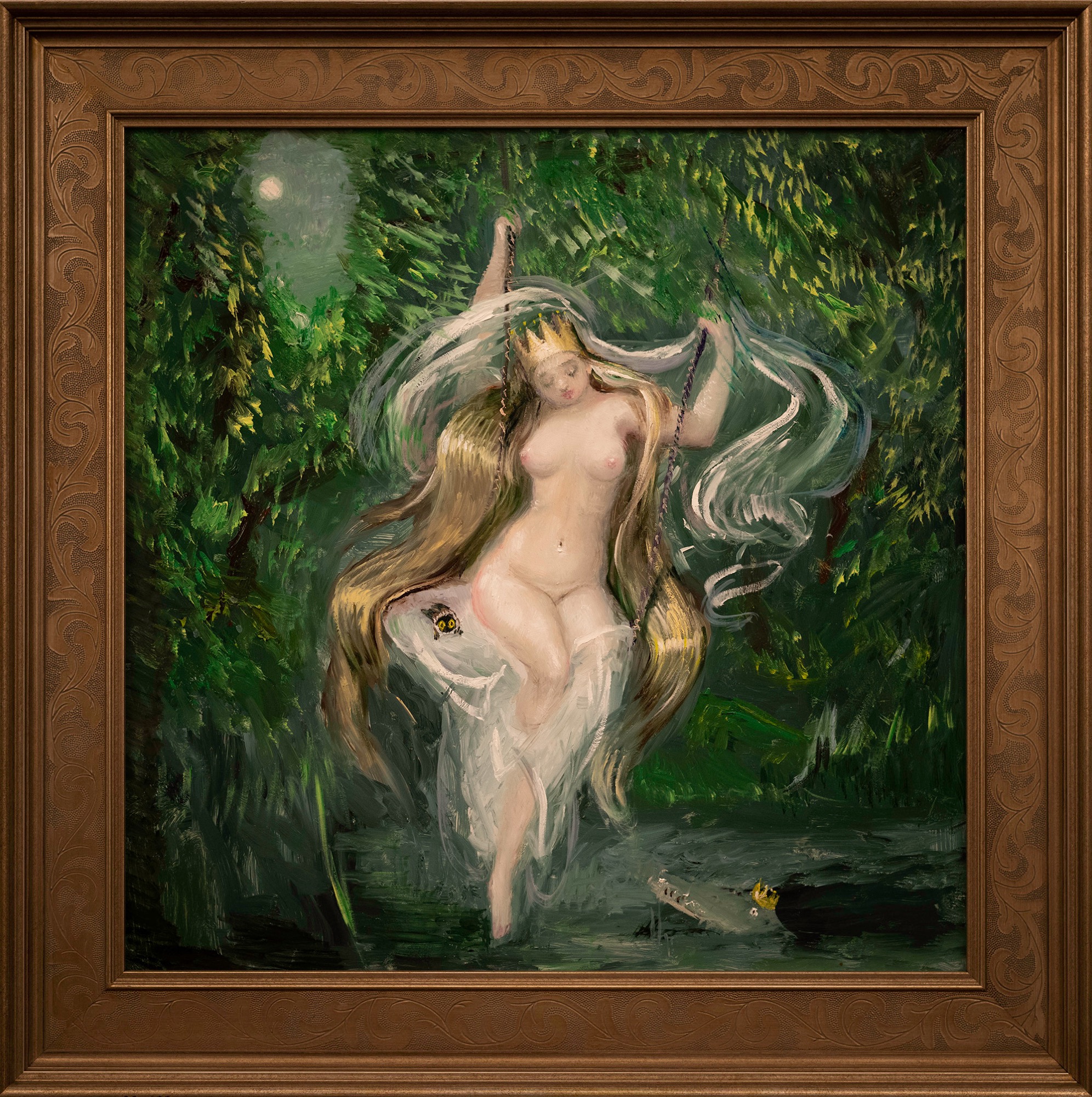 K-bomb Henri Fantin-Latour 'Sarah the Bather'