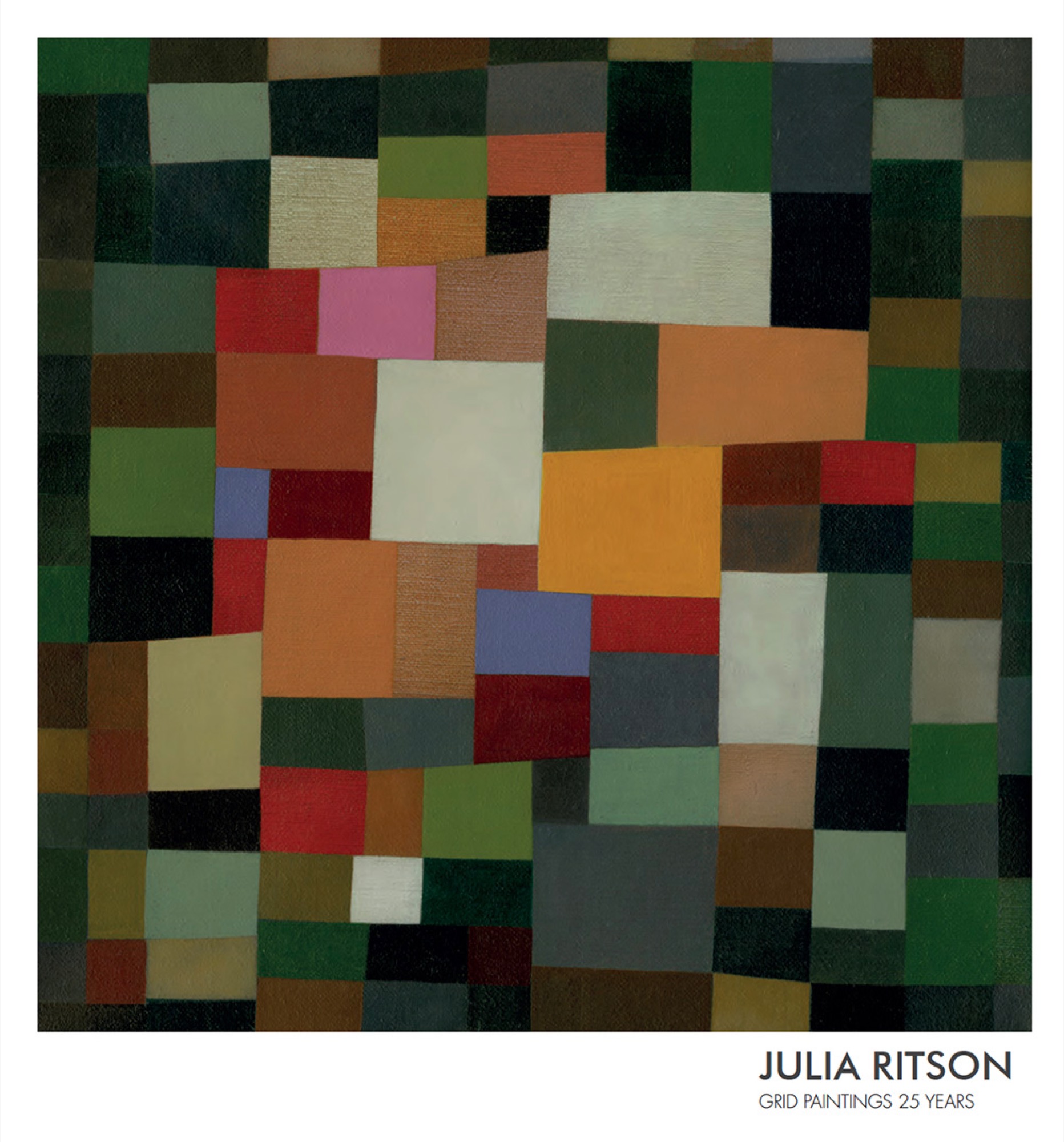 Julia Ritson - Grid Paintings 25 Years